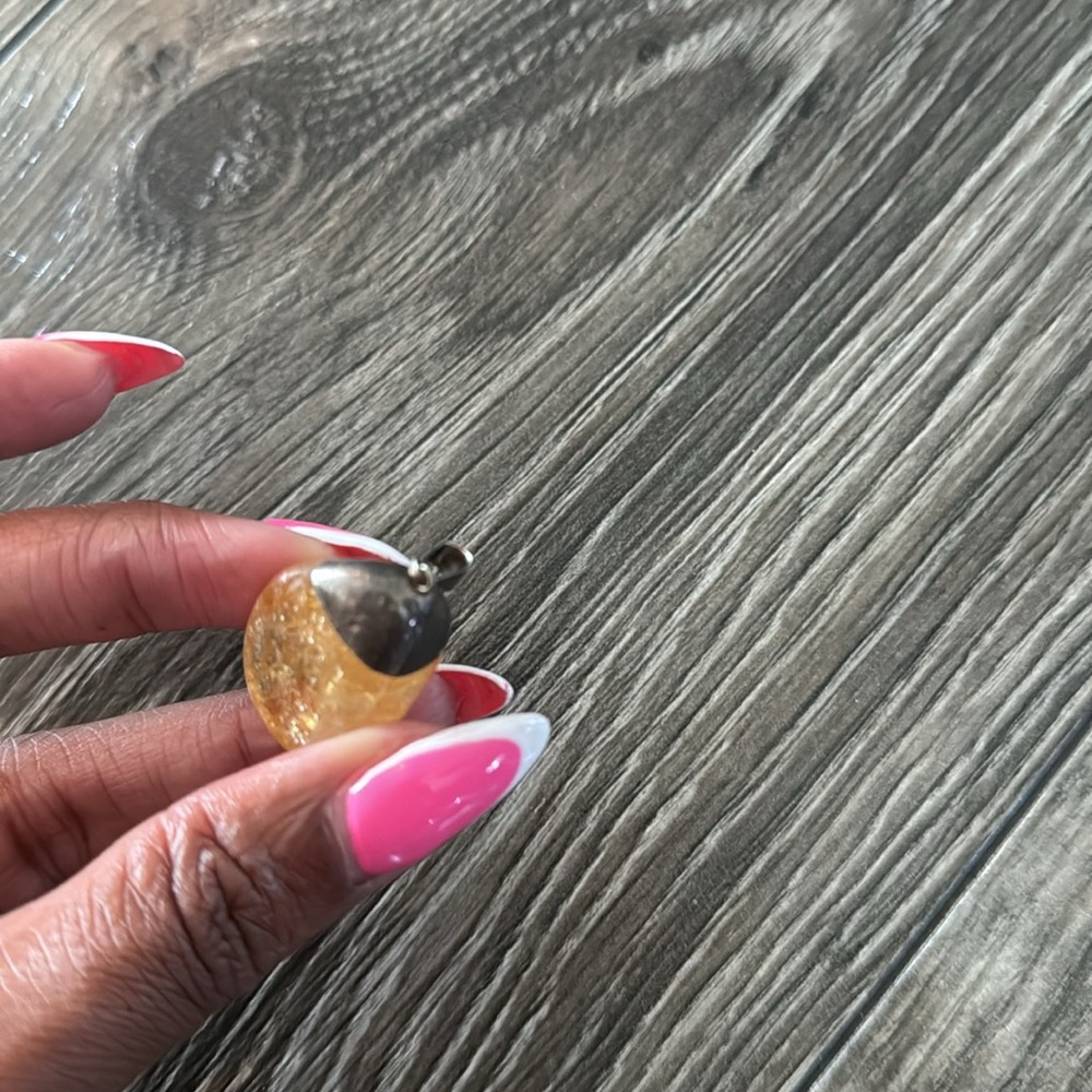 Citrine pendant - Picture 3 of 4